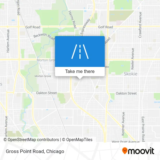 Gross Point Road map