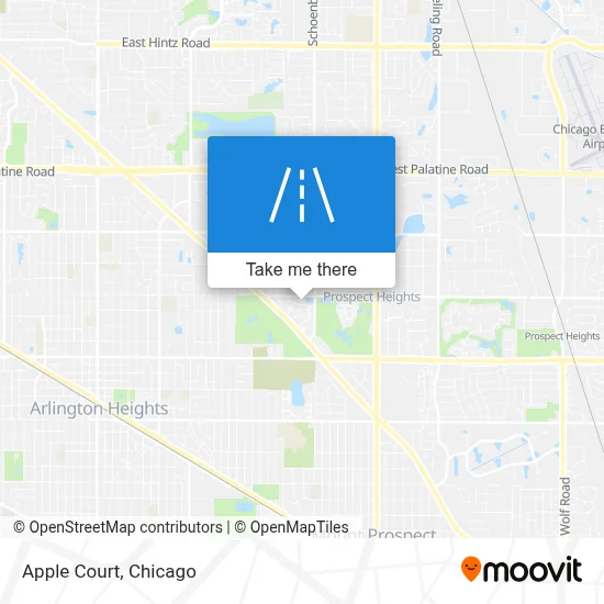 Apple Court map