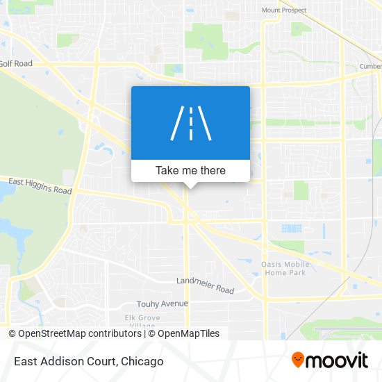 Mapa de East Addison Court