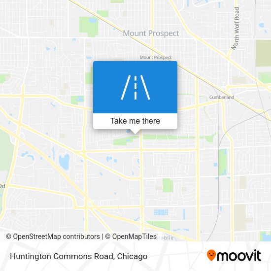 Mapa de Huntington Commons Road