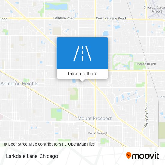 Larkdale Lane map