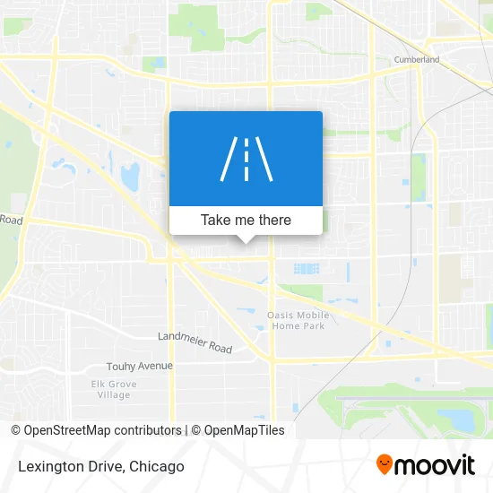 Lexington Drive map