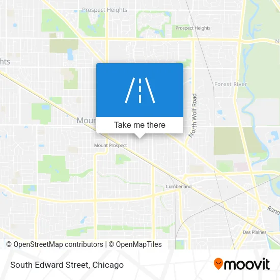 South Edward Street map