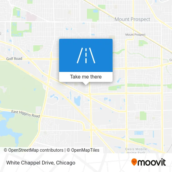 White Chappel Drive map
