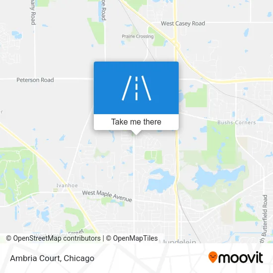 Ambria Court map