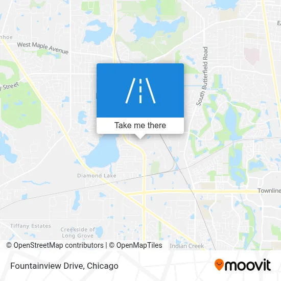 Fountainview Drive map