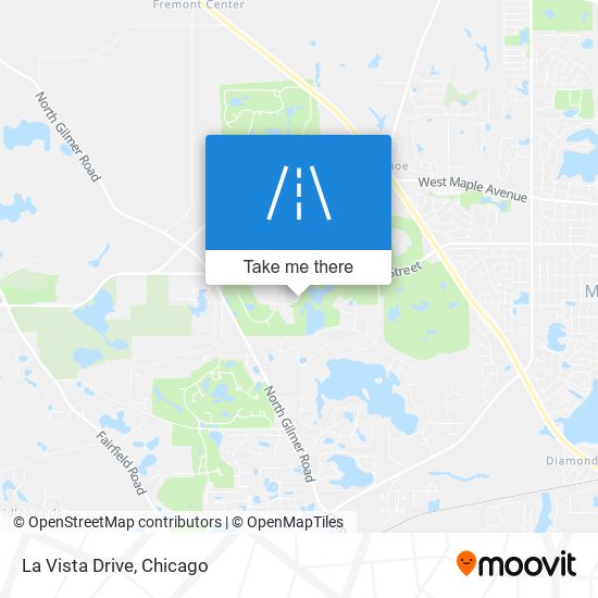 Mapa de La Vista Drive
