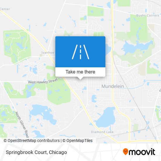 Springbrook Court map