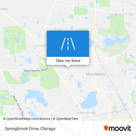 Springbrook Drive map