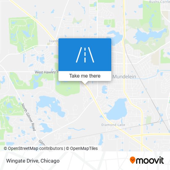 Wingate Drive map