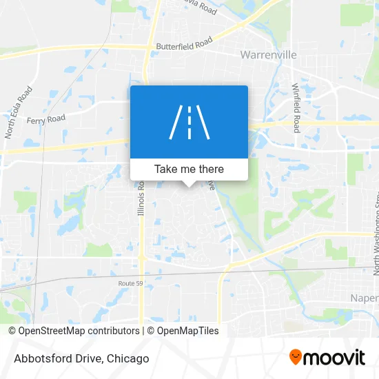 Abbotsford Drive map
