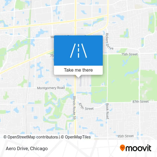 Aero Drive map