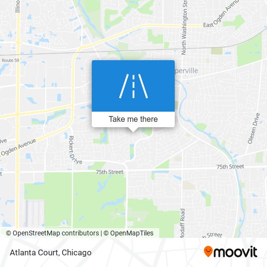 Atlanta Court map