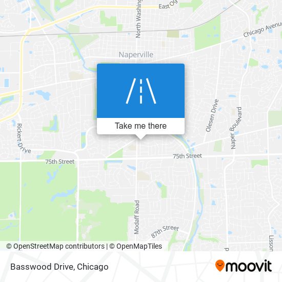 Basswood Drive map