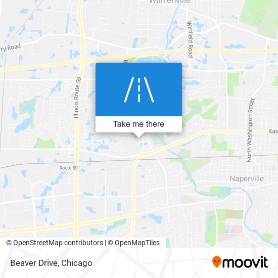 Beaver Drive map