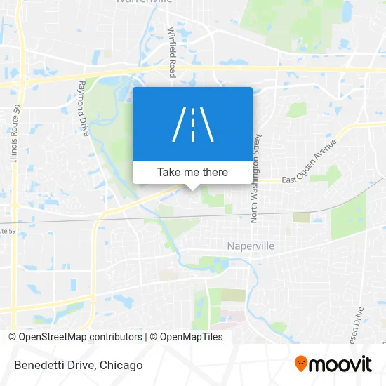 Benedetti Drive map