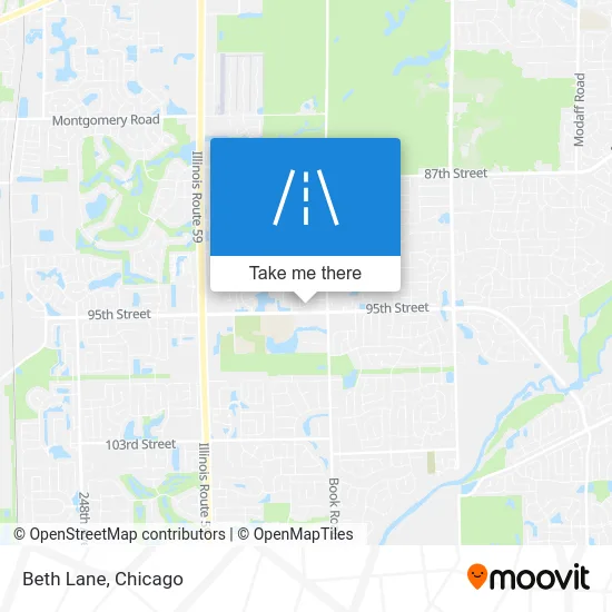 Beth Lane map
