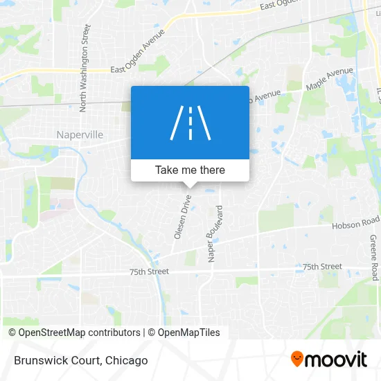 Brunswick Court map