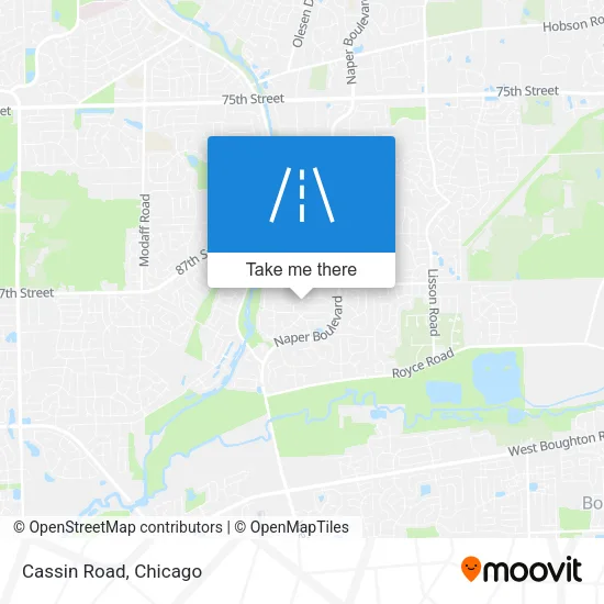 Cassin Road map