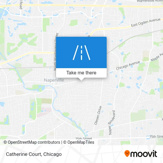 Catherine Court map