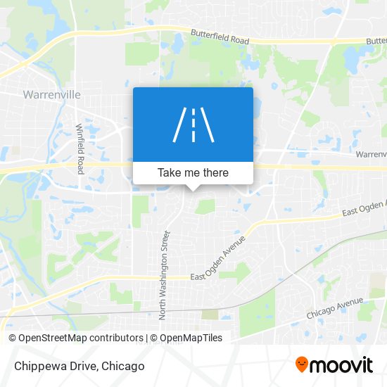 Chippewa Drive map