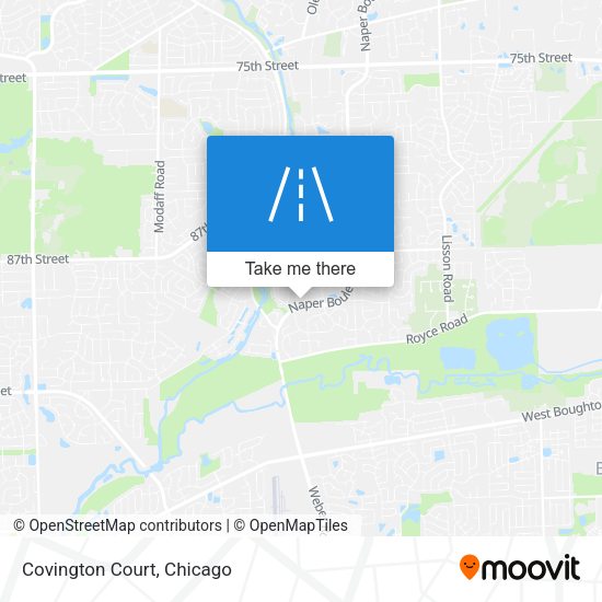 Mapa de Covington Court