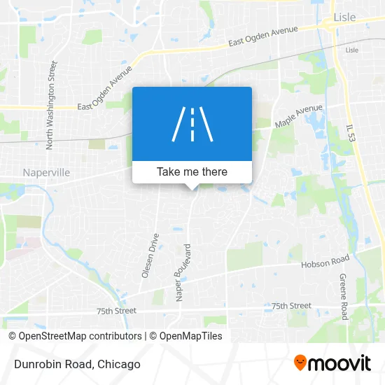 Dunrobin Road map