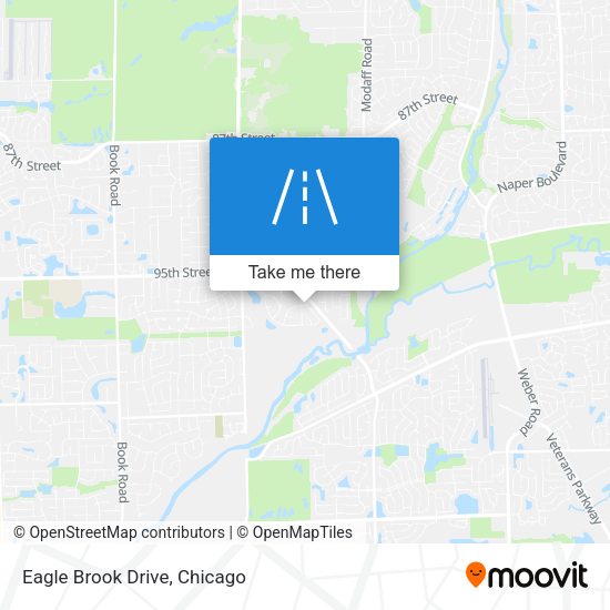 Mapa de Eagle Brook Drive