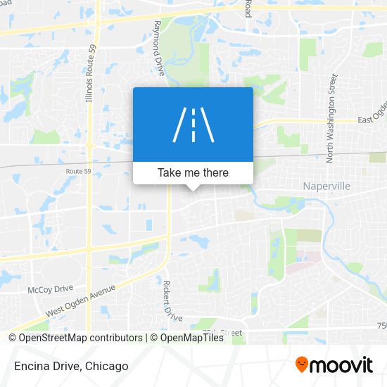 Mapa de Encina Drive