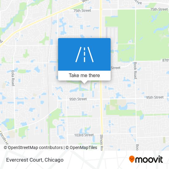 Evercrest Court map
