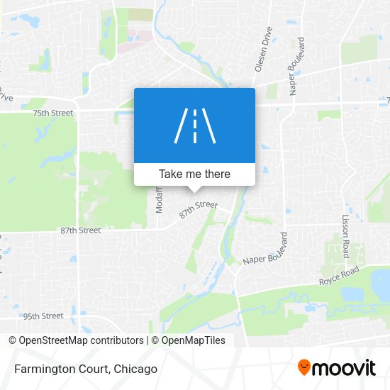 Farmington Court map