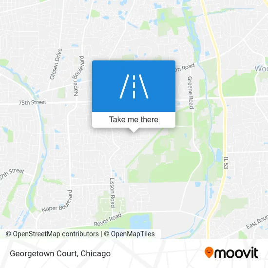 Georgetown Court map