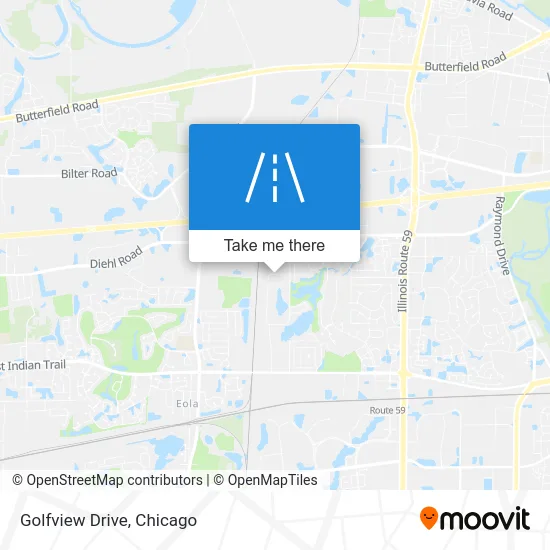 Golfview Drive map