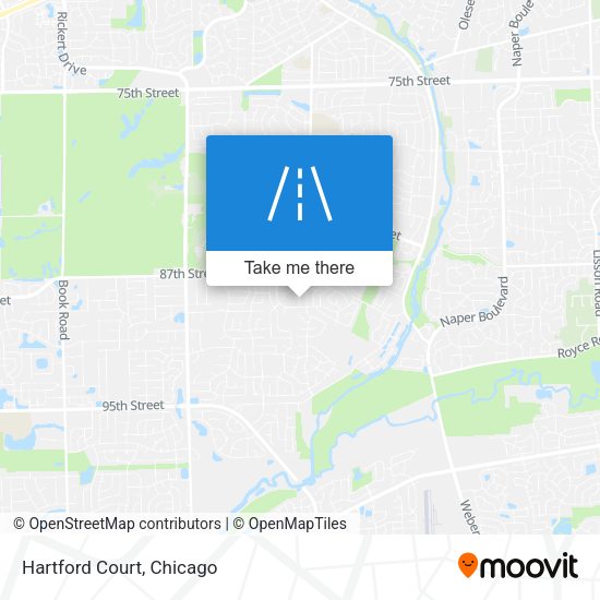 Mapa de Hartford Court