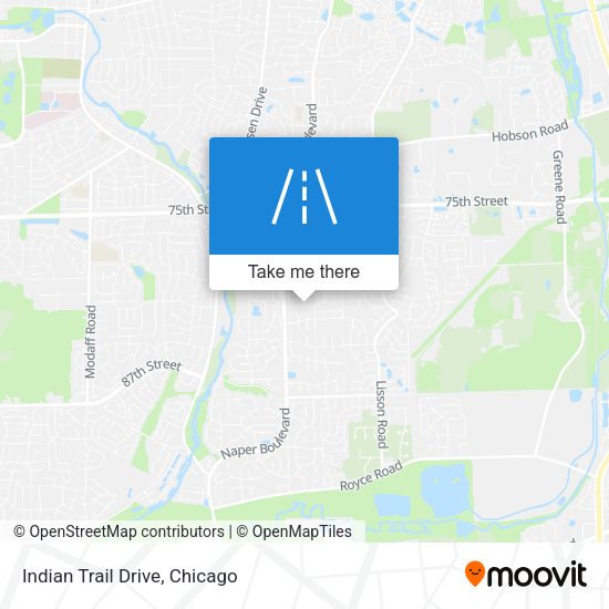 Mapa de Indian Trail Drive