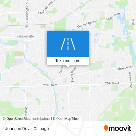 Johnson Drive map