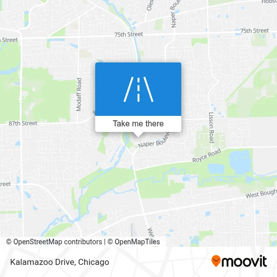 Kalamazoo Drive map