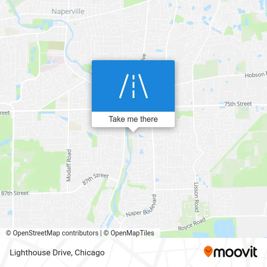 Lighthouse Drive map