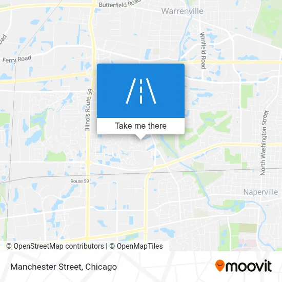 Manchester Street map