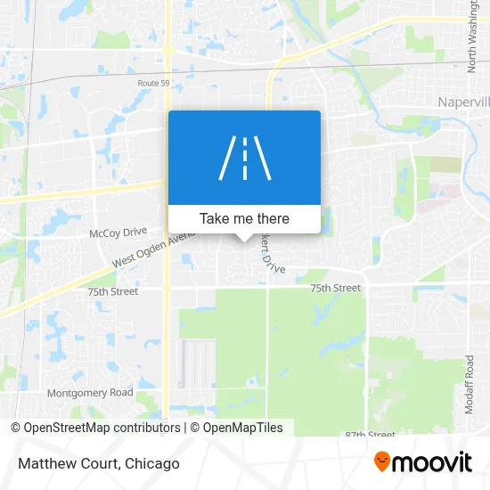 Matthew Court map