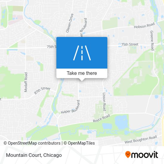 Mapa de Mountain Court