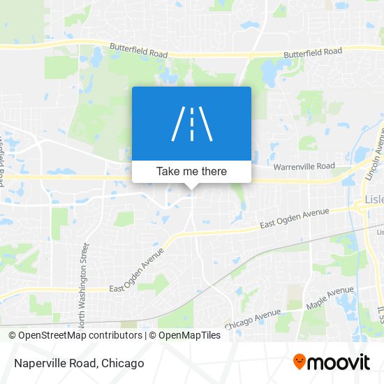 Mapa de Naperville Road