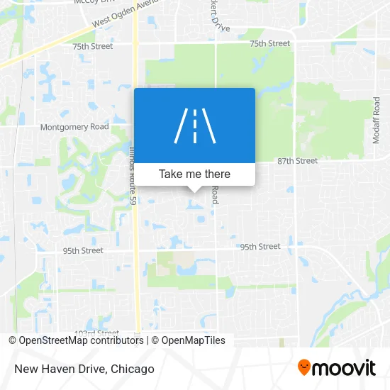 New Haven Drive map