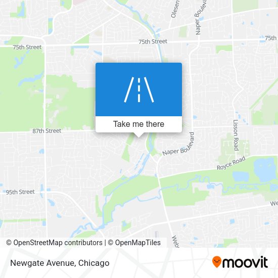 Mapa de Newgate Avenue