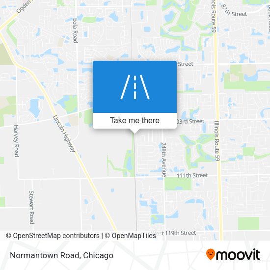 Mapa de Normantown Road
