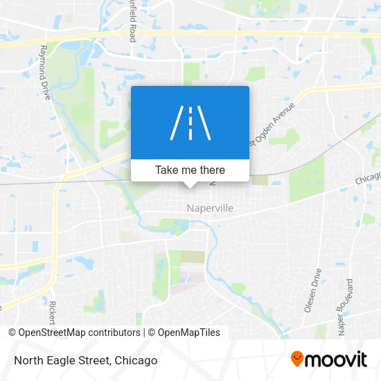 Mapa de North Eagle Street