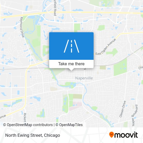 Mapa de North Ewing Street