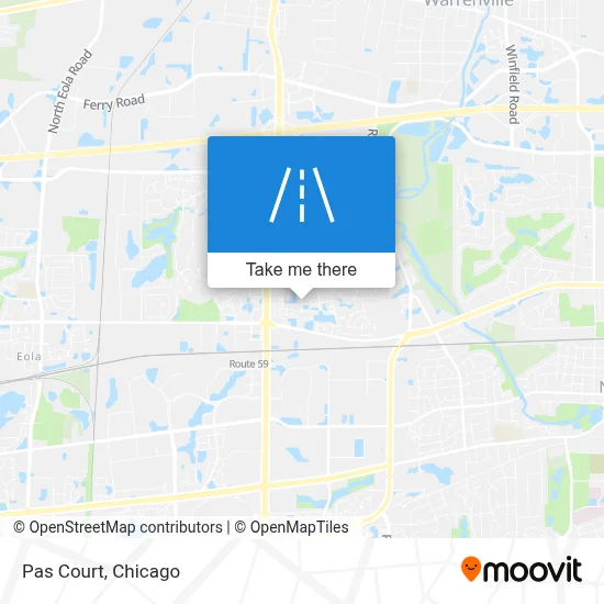 Pas Court map