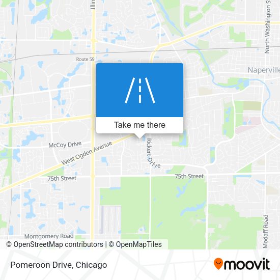 Mapa de Pomeroon Drive