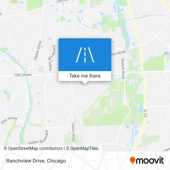 Ranchview Drive map
